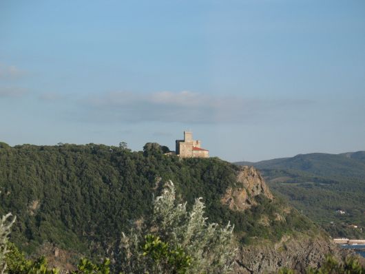 La costa del Castello di Sonnino