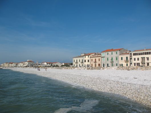 Panorama di Marina di Pisa