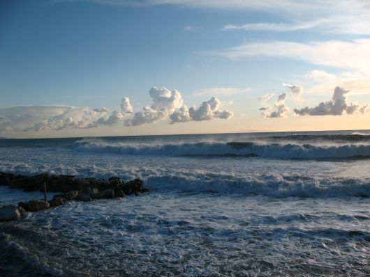 Mare mosso a Quercianella